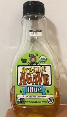 Organic blue agave