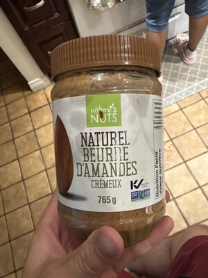 NATUREL BEURRE D'AMANDES CRÉMEUX
