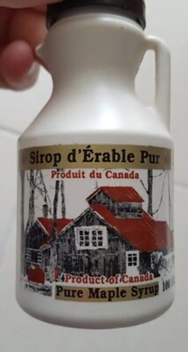 Sirop d'érable pur