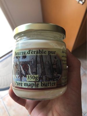 Beurre d'érable pur
