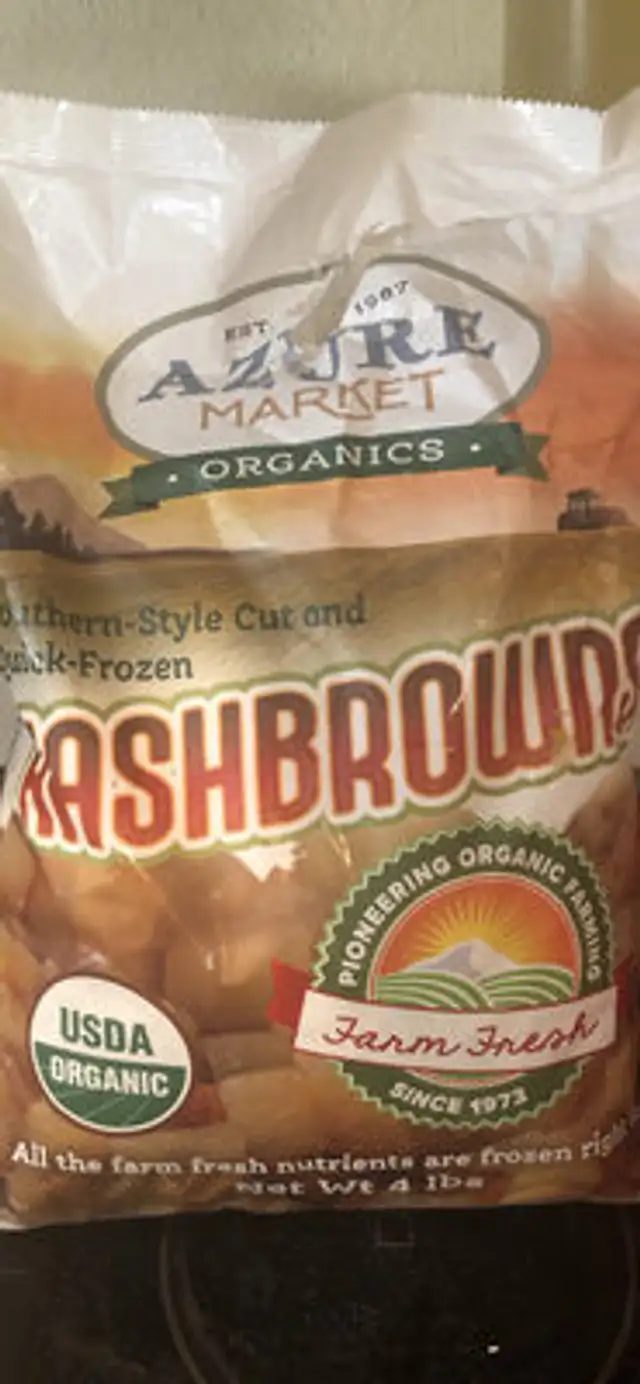Hashbrowns front packaging