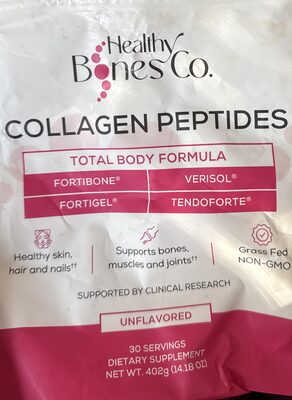 Collagen Peptides front packaging