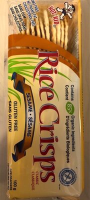 Rice Crisps Sesame