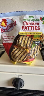 Mild Three Chilies Chicken Patties