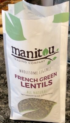 French Green Lentils front packaging