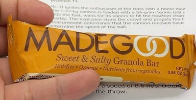 Sweet & Salty granola Bar