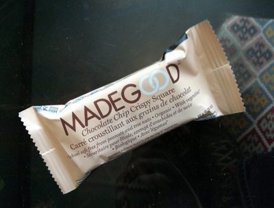 Organic Chocolate Chip Rice Crispy Squares