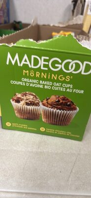 Oat cup front packaging