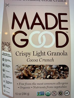 Organic Crispy Light Granola Cocoa Crunch