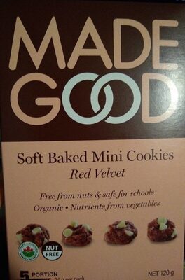 Soft Baked Mini Cookies Red Velvet
