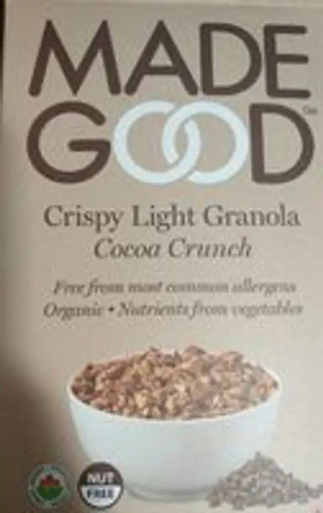 Crispy light granola