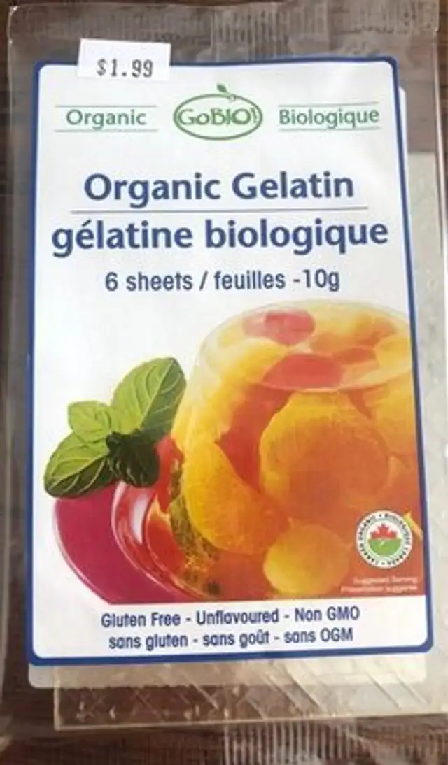Gelatine biologique