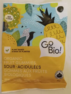 Organic Sour Fruit Gummies