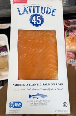Smoked Atlantic Salmon Loin front packaging