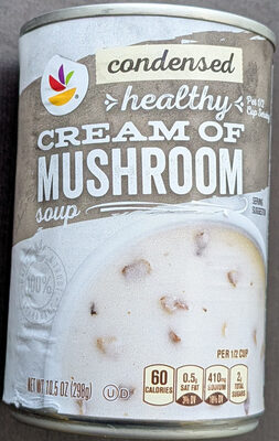 Cream of mushroom condensed soup