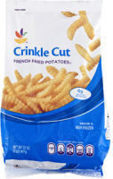 Crinkle cut french fried potatoes