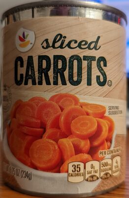 Sliced carrots