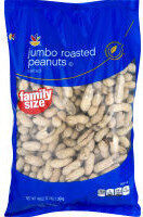 Ahold jumbo roasted peanuts salted front packaging