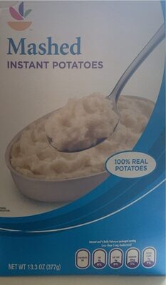 Mashed Instant Potatoes front packaging