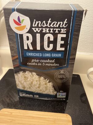 Instant White Rice front packaging