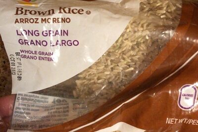 Brown rice front packaging