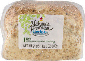 Rye artisan style sandwich bread