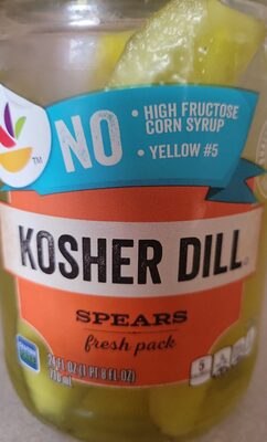 Kosher Dill Spears front packaging