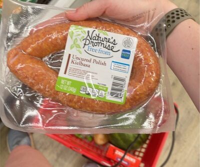 Uncured polska kielbasa front packaging