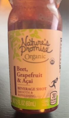 Beet, Grapefrit, & Açai Beverage Shot