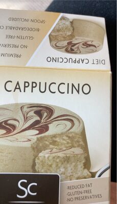 Sc cheesecakes diet cappuccino front packaging