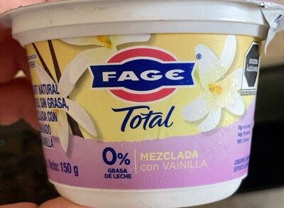 Face total mezclada con vainilla