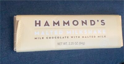 Malted milk shake front packaging