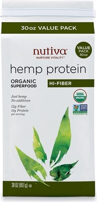 Organic Hemp Protein Fiber Plus