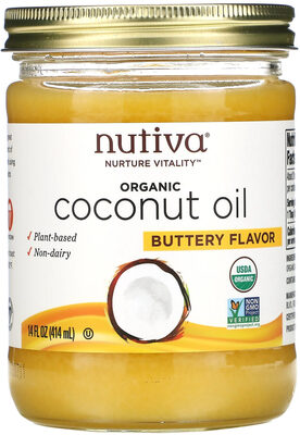 Organic Coconut Oil Buttery Flavor