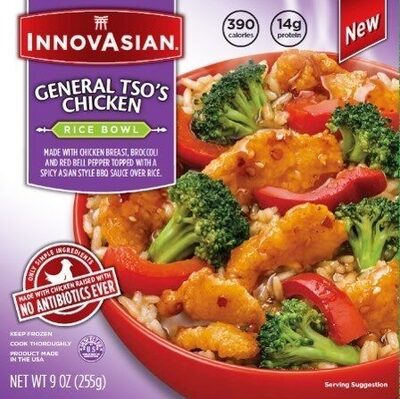 General Tso'S Chicken Rice Bowl front packaging
