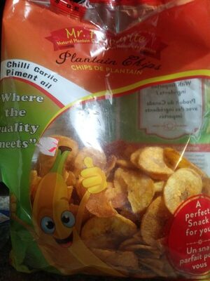 Chili Garlic Plantain Chips