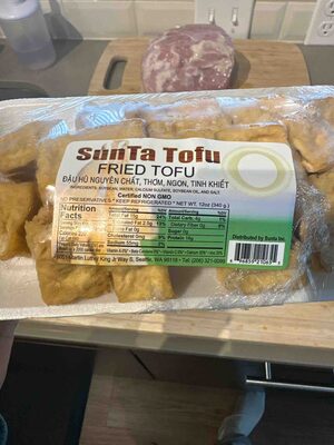 Fried Tofu front packaging