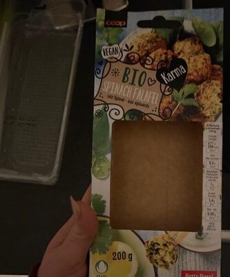 Bio Spinach falafel