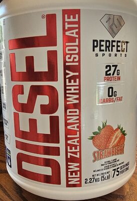 Diesel Strawberry New Zealand Whey Isolate