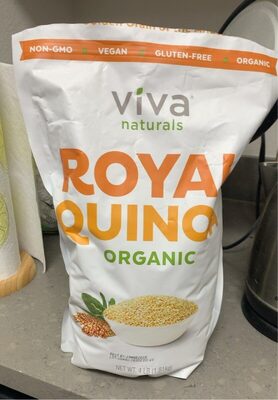 Organic Royal Quinoa front packaging