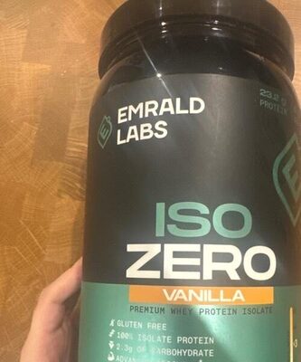 ISO ZERO Premium Whey Protein Isolate Vanilla