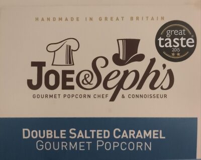 Double salted caramel gourmet popcorn