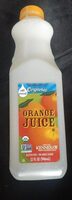 Fresh Squeezed Organic Orange Juice