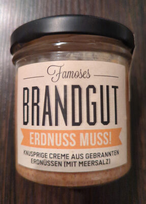 Famoses Brandgut-Erdnuss-Muss