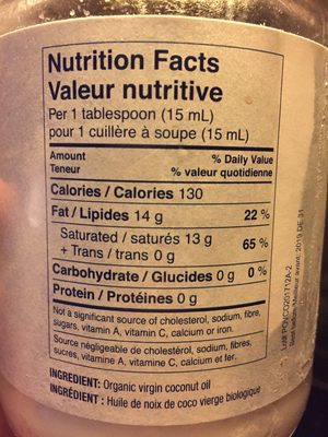 Huile de noix de coco vierge