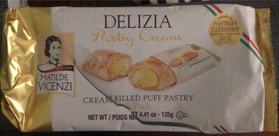 Cream Filled Puff Pastry