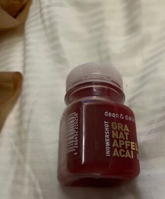 Ingwershot Granatapfel Apfel Acai