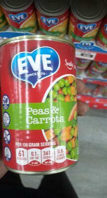 Eve pea and carrots