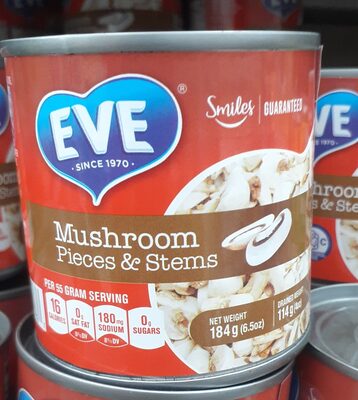 Eve mushrooms and stem