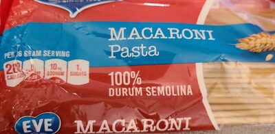 Macaroni Pasta front packaging